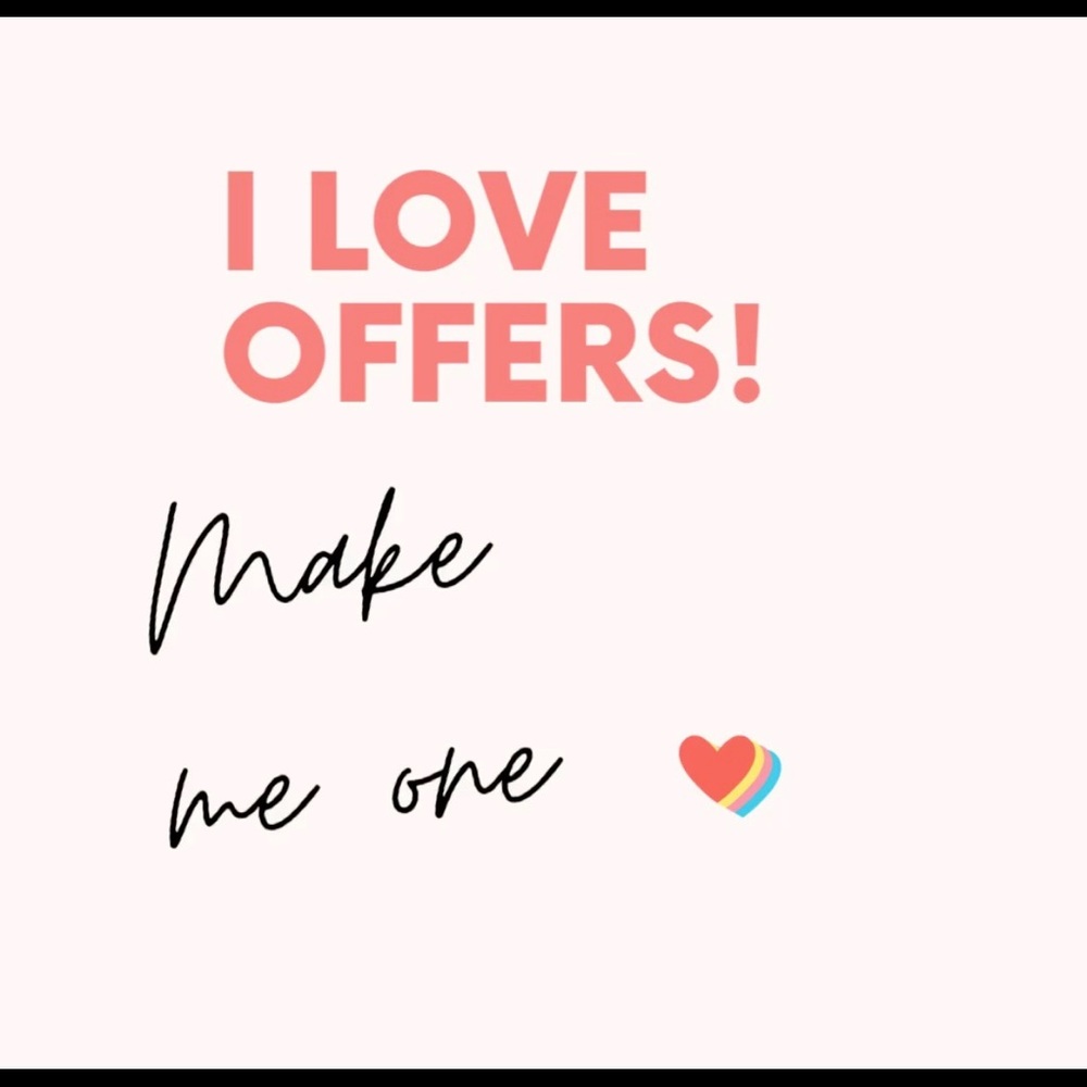 Make an offer on anything over $5! Closet Clearout